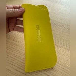 Mosanana Vibrant Yellow Eyewear Pouch